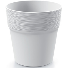 Цветочный горшок Prosperplast Furu 13945 1,2 л белый