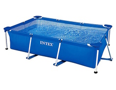 Каркасный прямоугольный бассейн 220х150х60см, 1662л Intex
