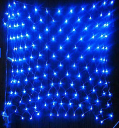 Kaida Гирлянда Сетка 240LED 2 х 2 м, синяя