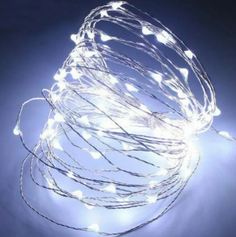 LDM100W Гирлянда Нить, 100LEDмини, Белый,10 м. внутр SH Lights