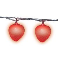ULD-S0400-010/STB/2AA RED IP20 STRAWBERRY Гирлянда светодиодная на батарейках 2AA (не в/к) Uniel