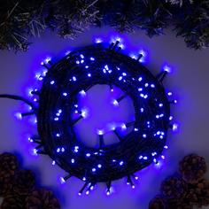 Световая гирлянда новогодняя Luazon Lighting нить 3556814 20 м синий