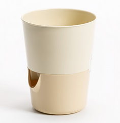 Цветочный горшок Plastia Rosmarin с автополивом 9018 2 л кремовый 1 шт.