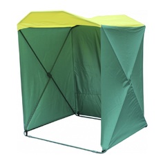 Палатка торговая Кабриолет 1,5х1,5, желто-зеленый Митек
