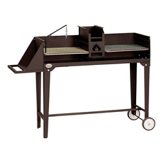 Гриль Chef Grill TR1200 угольно-дровяной портативный черный 120 х 120 см