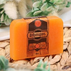 Натуральное мыло СПА - уход для бани и сауны "Пчелиный воск" Добропаровъ 80 гр