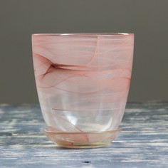 Цветочный горшок NiNaGlass с поддоном №3 Р00002135 1 л коричневый 1 шт.