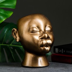 Цветочное кашпо Хорошие сувениры Африканка наоми Р00013442 1,5 л бронза 1 шт.