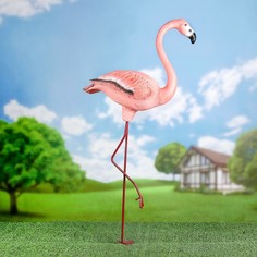 Садовая фигура "Фламинго" большой 40х18х46см Хорошие сувениры
