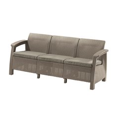 Диван Keter Corfu Love Seat Max капучино 182x70x79 см