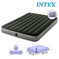 Надувной матрас Intex Dura-beam full 64108 191x137x25 см