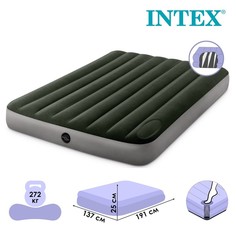 Надувной матрас Intex Dura-beam full 64762 191x137x25 см