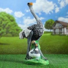 Садовая фигура "Страус" 58х22см Хорошие сувениры