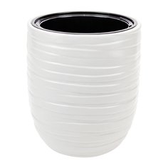 Цветочный горшок Idea Лайн М 3411 32 л белый 1 шт.