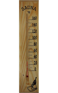 Термометр для сауны большой ТСС-2 "Sauna" (в блистере) No Brand