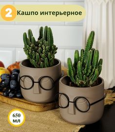 Кашпо для цветов Elly home 650 мл серый