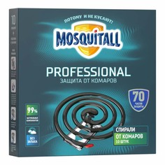 Спирали защита от комаров Mosquitall Professional + подставка 10 шт