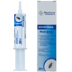 Maxforce Ultra Gel IC (Максфорс Ультрагель ИК) гель от тараканов (шприц), 20 г Bayer