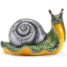 Садовая фигурка Сказка Улитка Н-16см L-15cm B-26cm P=0,8 кг