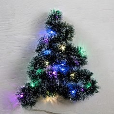 Световая гирлянда новогодняя Luazon Lighting мишура 6031475 1 м разноцветный