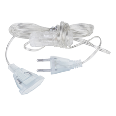Удлинитель для гирлянды LED 3м с выключателем 8622 No Brand