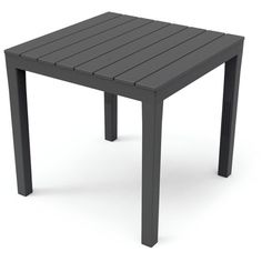 Стол квадратный PROGARDEN BALI антрацит 02030 78х78 см