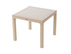 Стол квадратный HENIVER RATTAN SPT-R003 бежевый 90х90х75