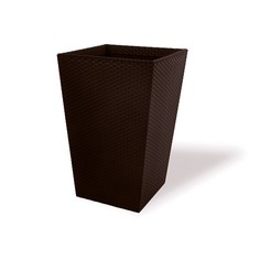 Цветочное кашпо Keter Rattan planter 228977 23,6 л коричневый 1 шт.