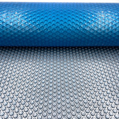 Пузырьковое покрывало Reexo Silver Cut серебристо-голубой 400 мкр 500х500 см 173498