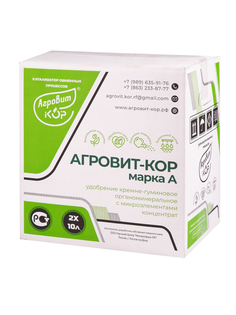 Удобрение «Агровит-Кор» марка А, 20 л, короб