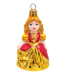 Елочная игрушка Золушка Элита 802070 1шт разноцветный 11,5 см Elita
