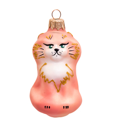 Елочная игрушка КошечкаЭлита 801599 1шт разноцветный Elita