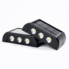 Светильник уличный на солнечной батарее Baziator LED SOLAR WALL LAMP GR0013 2 шт.