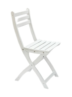 Стул для дачи складной PlydeArt Palermo 3306-1 Белый