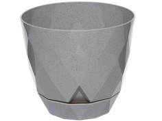 Горшок для цветов Navako Rico 16017 0.65L Grey 1 шт