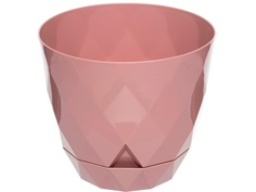 Горшок для цветов Navako Rico 16022 1.3L Pink 1 шт