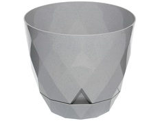 Горшок для цветов Navako Rico 16025 2.4L Grey 1 шт