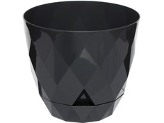 Горшок для цветов Navako Rico 16027 2.4L Anthracite 1 шт