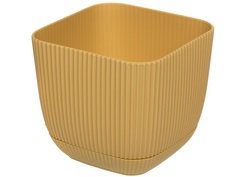 Горшок для цветов Navako Maio 16071 0.67L Yellow 1 шт