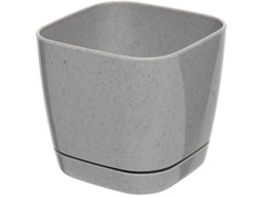 Горшок для цветов Navako Paco 16116-3 0.25L Grey 3 шт