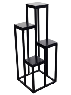 Подставка для цветов Playwoods Чикаго flowerstand black черный