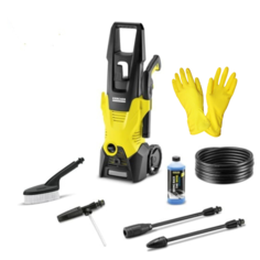 Минимойка высокого давления Karcher K 3 Car + латексные перчатки