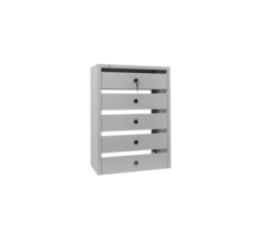Почтовый ящик Ferrum Format Оптима Компакт 5, 5 секций