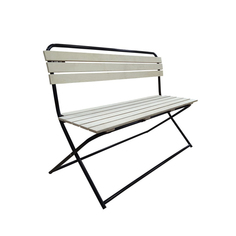 Скамейка садовая складная New Victoria 9916 Престиж 114x52x84,5 см, бежевая