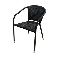 Стул садовый Alfart C002 Cafe2 53 x 60 x 78 см, графит
