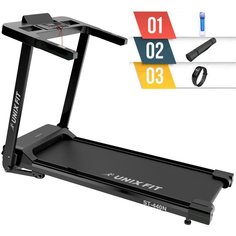 Беговая дорожка UNIXFIT ST-440N Black + набор для фитнеса