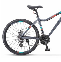 Велосипед горный Stels 26" Miss-6100 MD V030 синий серый
