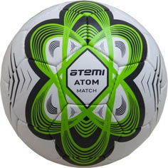 Футбольный мяч Atemi Atom Pu №5 green