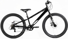 Велосипед Forward Spike 24 D 2023 11" черный/серебристый