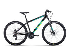 Велосипед Forward Apache 27,5" 21ск. арт.2.0 MD Classic р.15-19 (р.21, цв.черный/желтый) No Brand